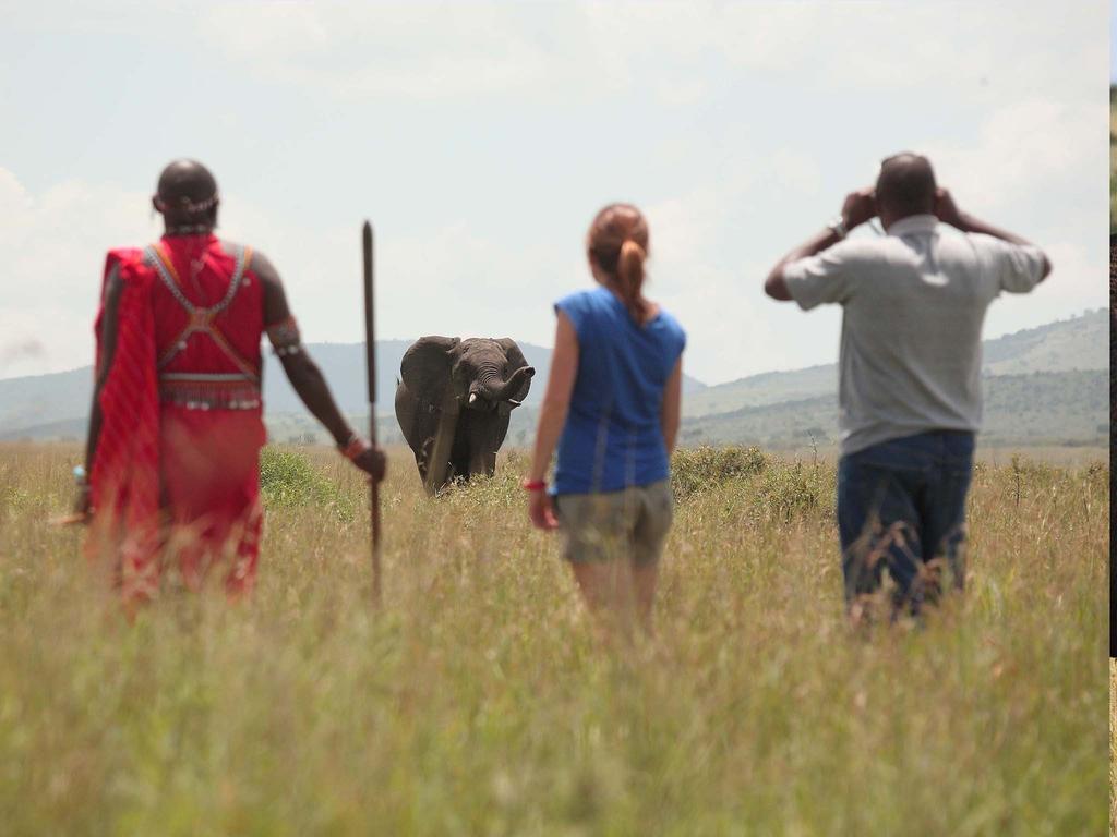 Sarova Mara Game Camp Vila Sekenani Exterior foto
